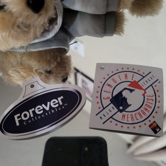 Forever Collectibles Boston Red Sox 8" Plush Bear With Hoodie and Tags - Picture 5 of 5